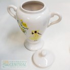 Quartinha Porcelana 25 Cm Com Asa Mod2 Oxum