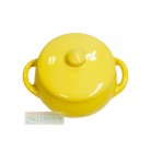 Sopeira Porcelana Mini Amarelo