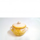 Sopeira Porcelana Pq Flores Amarelas