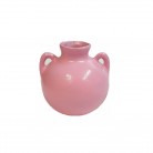 Vaso Barro Rosa Mini Redondo Mod1