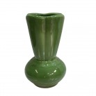 Vaso Porcelana Copo de Leite 18 Cm Verde