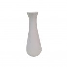 Vaso Porcelana Felicidade 22 Cm Branco