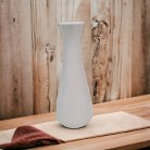 Vaso Porcelana Felicidade 22 Cm Branco