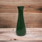 Vaso Porcelana Felicidade 22 Cm Verde Escuro