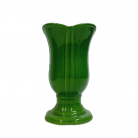 Vaso Porcelana Floral 22 Cm Verde