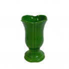 Vaso Porcelana Floral 22 Cm Verde