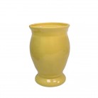 Vaso Porcelana Liz 18 Cm Amarelo