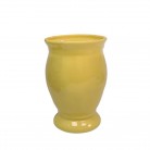 Vaso Porcelana Liz 18 Cm Amarelo