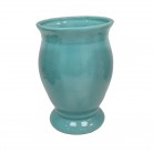 Vaso Porcelana Liz 18 Cm Verde
