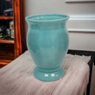 Vaso Porcelana Liz 18 Cm Verde