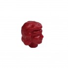 Vela Cabeça Mulher Mini Vermelho