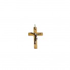 Crucifixo 03 Cm Branca Madeira