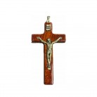 Crucifixo 06 Cm Madeira Escura