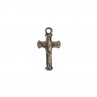 Crucifixo 3,5 Cm Metal Prateado