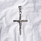 Crucifixo 4,5 Cm Inox Palito