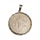 Medalha São Bento Ouro Fosca Gd