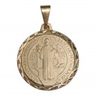 Medalha São Bento Ouro Fosca Md