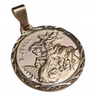 Medalha São Jorge Ouro Md Fosca