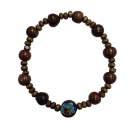 Pulseira Madeira São Miguel Arcanjo