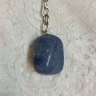 Chaveiro Pedra Quartzo Azul
