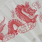Leque Chinês Branco