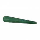Massageador Gd Pedra Quartzo Verde 15 Cm
