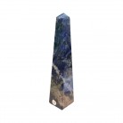 Obelisco Pedra Sodalita 14 Cm