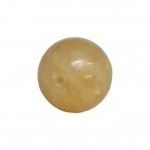 Pedra Calcita Amarela Conta 14 Mm Unidade