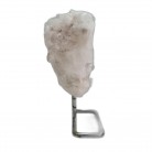 Pedra Cristal Bruto com Base de Ferro 1,790g