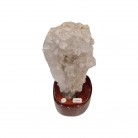 Pedra Cristal Bruto Drusa Md com Base Q.02 964g