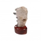 Pedra Cristal Bruto Drusa Md com Base Q.02 964g