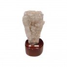 Pedra Cristal Bruto Drusa Md com Base Q.02 964g