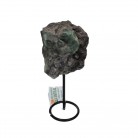 Pedra Esmeralda Bruto 12 Cm 134g Base Ferro