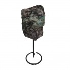 Pedra Esmeralda Bruto 12 Cm 134g Base Ferro