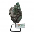 Pedra Esmeralda Bruto 15 Cm 274g Base Ferro