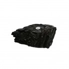 Pedra Turmalina Negra Bruto Q.03 516g