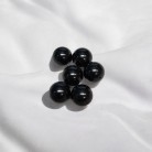 Pedra Turmalina Negra Conta 14 Mm Unidade