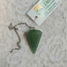 Pêndulo Pedra Quartzo Verde 04 Cm