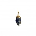 Pingente Pedra Sodalita Folheado Ouro