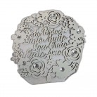 Quadro Ho´Oponopono 54 Cm Decorado Branco