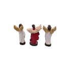 Conjunto Imagem São Gabriel, São miguel e São Rafael 09 Cm Resina