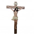 Crucifixo Parede 28 Cm Resina Mod3
