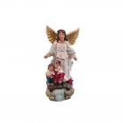 Imagem Anjo da Guarda 10 cm Resina Mod5 Azul