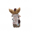 Imagem Anjo da Guarda 10 cm Resina Mod5 Azul