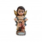Imagem Anjo da Guarda Mirim 12 Cm Resina Mod5