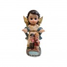 Imagem Anjo da Guarda Mirim 12 Cm Resina Mod5