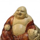 Imagem Buda 13 Cm Sorridente Dinheiro e Prosperidade