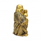 Imagem Buda Prosperidade 14 Cm Resina Modelo A