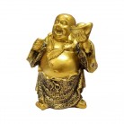 Imagem Buda Prosperidade 14 Cm Resina Modelo A