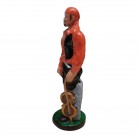 Imagem Cigano 16 Cm Resina Mod2 Laranja